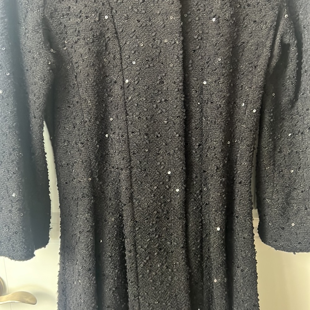 Joseph Ribkoff Black Sparkle Jacket Gem